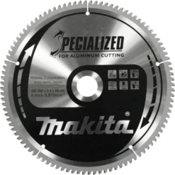 Lame Carbure Specialized Makita Diamètre 260 Mm Alésage 30 Mm 80 Dents