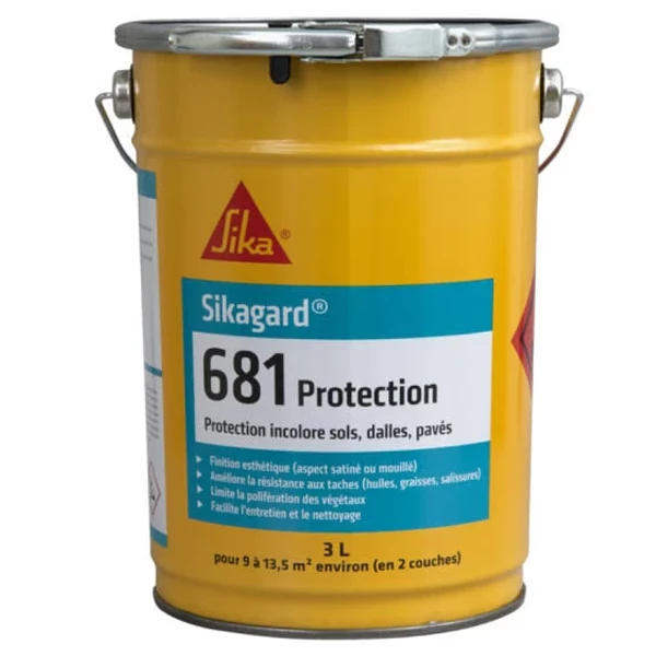 Imprégnation Incolore Pour Sols Et Façades Extérieures - Sikagard 681 Protection - 3,00 LTR 3 Imprégnation Incolore Pour Sols Et Façades Extérieures - Sikagard 681 Protection - 3,00 LTR