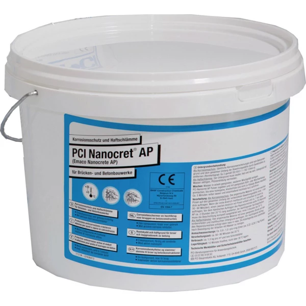 Primaire De Passivation Pour La Protection Des Aciers De Béton Armé - PCI Nanocret AP - Seau De 4 KG 3 Primaire De Passivation Pour La Protection Des Aciers De Béton Armé - PCI Nanocret AP - Seau De 4 KG