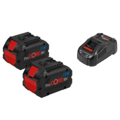2 Batteries Bosch ProCORE 18V 5.5 Ah Avec Chargeur GAL 1880 CV -Bosch Soldes Boutique 14c3
