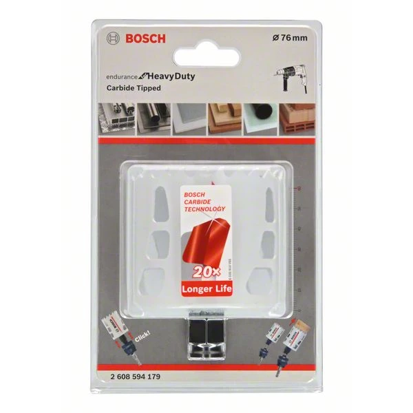 Scie Trépan Carbure Bosch Endurance Diamètre 76 Mm Longueur Utile 60 Mm 5 Scie Trépan Carbure Bosch Endurance Diamètre 76 Mm Longueur Utile 60 Mm – Image 3