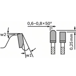 Lame De Scie Circulaire Bosch Aluminium 190 X 30 X 2,6 Mm 56 Dents