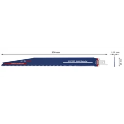 Lame De Scie Sabre Multi-matériaux - Expert S 1256 XHM Bosch -Bosch Soldes Boutique 2 47