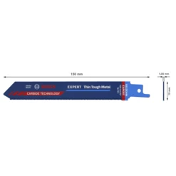 Bosch Lame Scie Sabre Inox - Expert Thin Tough Metal S 922 EHM -Bosch Soldes Boutique 2 50