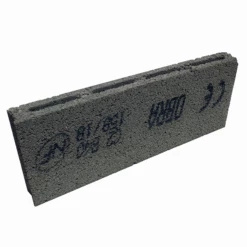 Planelle Bloc Béton - B40 Obra - 500x50x250 Mm - 2 Parois 4 Trous