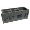 Bloc Béton Poteau 500x200x200 Mm - B60 OBRA - 3 Parois 5 Trous -Bosch Soldes Boutique 210394 1 20 282 29