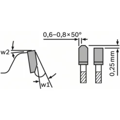 Lame De Scie Circulaire Bosch Aluminium 216 X 30 X 2,6 Mm 64 Dents
