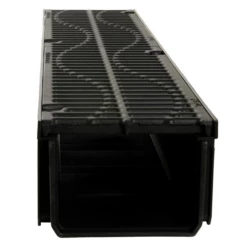 Caniveau Avec Grille En Fonte - Résistance B125 - Connecto Nicoll - L. Int. 160 Mm / Ext. 208 Mm - 1 Ml -Bosch Soldes Boutique 3 137