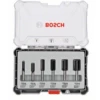 Fraise Droite à Rainurer Bosch Queue 6 Mm Diamètre 6 à 20 Mm Coffret 6 -Bosch Soldes Boutique 37 2