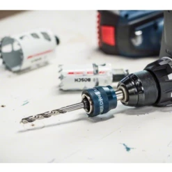 Adaptateur Power Change Plus Bosch 6 Pans 1/4 " Avec Foret HSS-Co