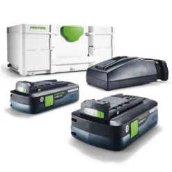 Pack Energie Festool SYS3 ENG 18V 2X4,0/TCL6 2 Batterie 4,0Ah Et Chargeur TCL 6 -Bosch Soldes Boutique 576811 1