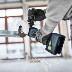 Meuleuse D'angle Festool AGC 18-125 EB-BASIC Ø125 S/Batterie Ni Chargeur -Bosch Soldes Boutique 576825 2