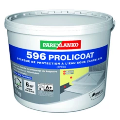 Système De Protection à L'eau Sous Carrelage - 596 Prolicoat Parexlanko - Seau De 5 KG