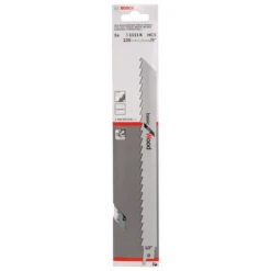 Lame De Scie Sabre Bois Bosch S 1111 K 225x19x1,25 Mm Lot De 5