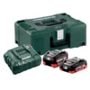 Pack De Démarrage Metabo 1 Batterie LiHD 18V 4Ah 1 Batterie LiHD 18V 5,5Ah Chargeur ASC55 -Bosch Soldes Boutique 685136000