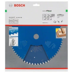 Lame De Scie Circulaire Bosch Expert For Wood 270 X 30 X 2,8 Mm 60 Dents