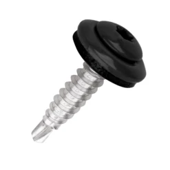 Vis Autoperceuse Belvis Bombée Filetage Total TX20 4.8x20mm Gris Anthracite