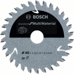 Lame De Scie Circulaire Bosch Multi-matériaux 85 X 15 X 1 Mm 30 Dents