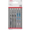 Lame De Scie Sauteuse Bosch Wood And Metal En TT Set De 5 Pièces -Bosch Soldes Boutique 853