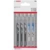 Bosch Lame De Scie Sauteuse En U Basic For Wood And Metal Set De 5 Pièces -Bosch Soldes Boutique 8552