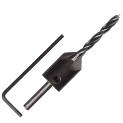 Mèche à Bois Hélicoïdale Bosch Avec Fraise à Lamer 5 Mm X 85 Mm