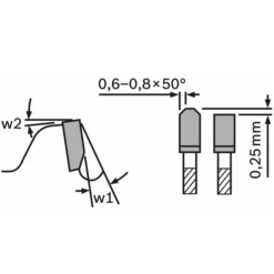 Lame De Scie Circulaire Bosch Aluminium 160 X 20 X 2,2 Mm 52 Dents