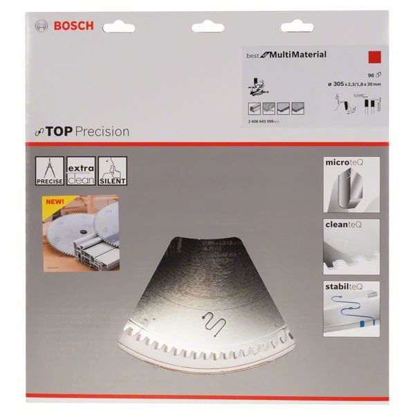 Lame De Scie Circulaire Bosch Top Precision 305 X 30 X 2,3 Mm 96 Dents 3 Lame De Scie Circulaire Bosch Top Precision 305 X 30 X 2,3 Mm 96 Dents