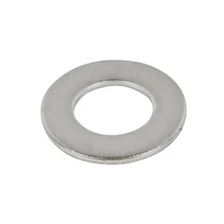 Rondelle Plate Série Large NFE 25-513 L Acier Zingué Bleu M5