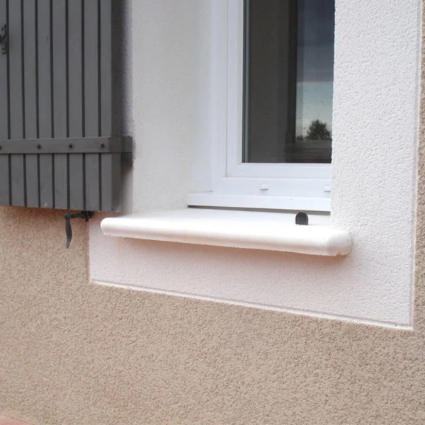 Appui De Fenêtre Prestige - Béton Blanc - 39 CM X 0,64 M 4 Appui De Fenêtre Prestige - Béton Blanc - 39 CM X 0,64 M – Image 2