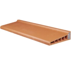 Appui De Baie Monolithe Isolé Terreal APM37 Rouge Orangé - 36,3 CM X 15 CM X 2,48 M