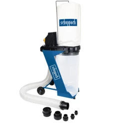 Aspirateur à Copeaux Scheppach DC500 230 V 75 Litres Avec 6 Adaptateurs