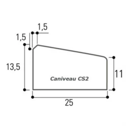 Bordure Caniveau CS2