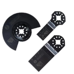 3 Lames Bois Bosch Menuiserie Standard Starlock Outils Multifonctions -Bosch Soldes Boutique bosch kit bois