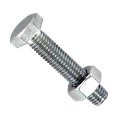 Boulon à Tête Hexagonale - 6 X 20 Mm - Acier électro Zingué - Boîte De 70