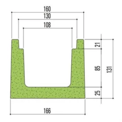 Caniveau SEBIDRAIN A + Grille Caillebotis Résistance : Classe B125 -Bosch Soldes Boutique caniveausbidrainaschma 813068