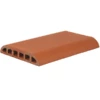 Chaperon Plat En Terre Cuite Terreal CH01 - Rouge Lisse - 40 X 22 X 5 Cm -Bosch Soldes Boutique chaperon rond