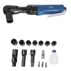 Clé à Cliquet Pneumatique Scheppach 1/2 " 6,3 Bar 68 Nm En Coffret