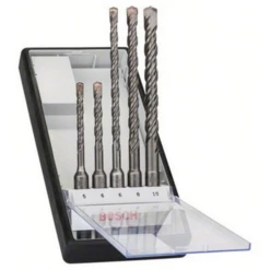 Coffret De 5 Forets Béton SDS-Plus S4L Robust Line Bosch 2607019927 -Bosch Soldes Boutique coffretrobustl 5foretssds5s4l 349651 1