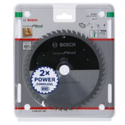 Lame Scie Circulaire Bois Standard Wood Bosch Ø165mm 20x1,5 Mm 48 Dents -Bosch Soldes Boutique conditionnement lame bosch