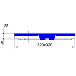 Couvercle Armé Pour Boîte Pluviale - 25x25 CM -Bosch Soldes Boutique couvercle bepal