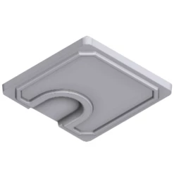 Couvercle Armé En Béton Pour Boîte Pluviale De 30x30 CM