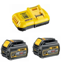 Pack De Démarrage DeWalt Flexvolt 2 Batteries 54V/18V 6.0Ah 1 Chargeur