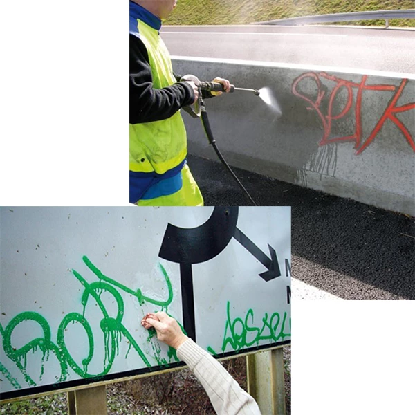 Nettoyant Graffitis En Gel Décap Graffitis Hydro-Minéral - Seau De 1 Kg 3 Nettoyant Graffitis En Gel Décap Graffitis Hydro-Minéral - Seau De 1 Kg