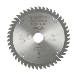 Lame De Scie Dewalt DT4094 Dimensions 190x30 Mm 48 Dents