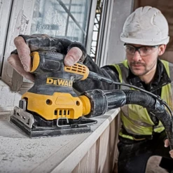 Ponceuse Vibrante Dewalt DWE6411-QS 230W Abrasif 1/4 De Feuille