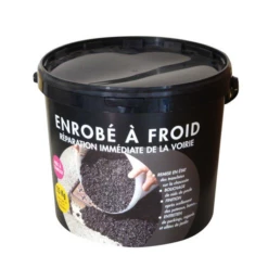 Enrobé Froid Réparation Voirie Seau 25 Kg Prêt à Emploi Coloris Noir -Bosch Soldes Boutique enrobe a froid noir
