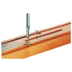 Fraise à Rainurer Queue De 8 Mm HW S8 Ø4 X 10 Mm : Festool 490953