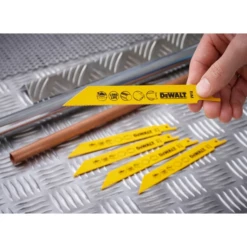 Lame De Scie Sabre Métal Dewalt DT2384-QZ Coupe 3 Mm 152 Mm - Lot De 5 -Bosch Soldes Boutique fin