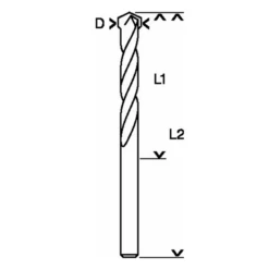 Foret CYL-9 Multi Construction Ø 7 X 100 Mm : Bosch 2608596054 -Bosch Soldes Boutique foret polyvalent cyl9 multi construction bosch 3