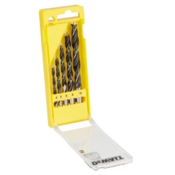 Coffret De 5 Mèches à Bois à 3 Pointes Dewalt DT4535-QZ - 4 à 10 Mm